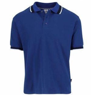 Men poloshirt 115 - kobalt