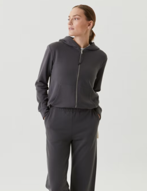 Sthlm soft hood gray pinstripe