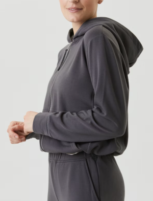 Sthlm soft hood gray pinstripe