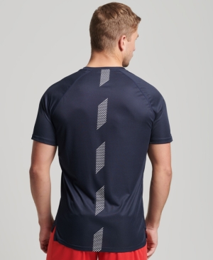 Train.Active SS Tee rich navy