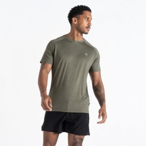Persist Tee LchenGrnMrl-RSF