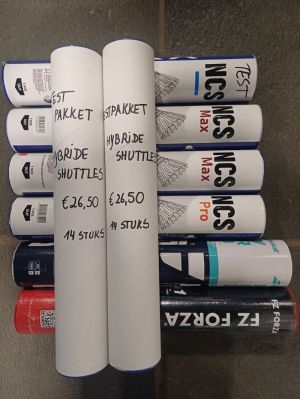 Hybride shuttles 14 stuks 